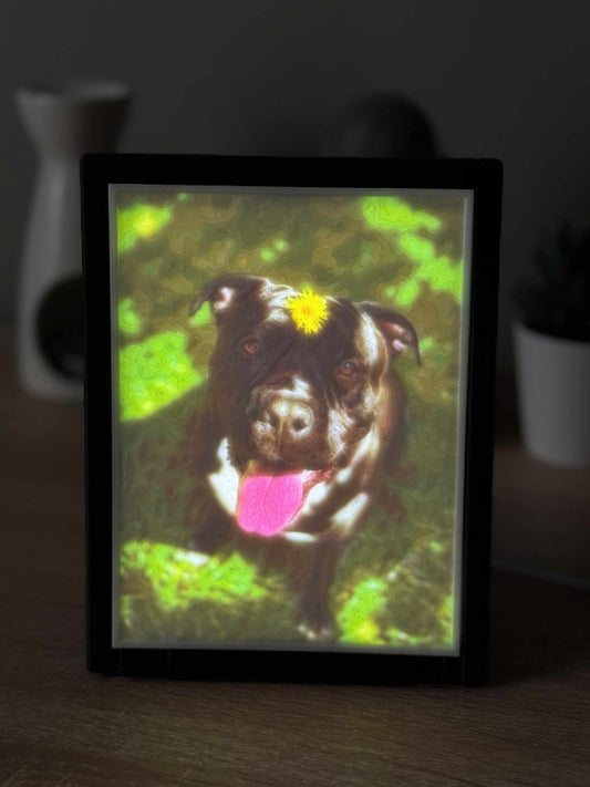 ✨Egyedi litofán képkeretben